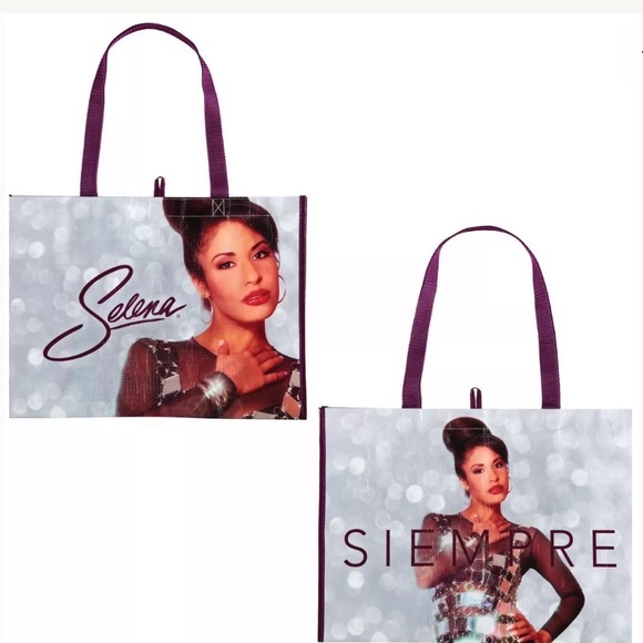 Selena  Reusable Shopping Bag Tote - Picture 6 of 6